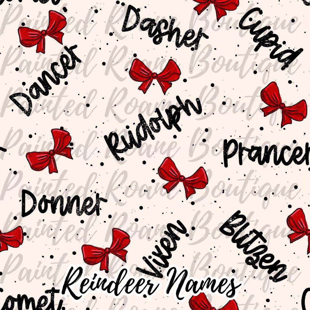 Reindeer Names