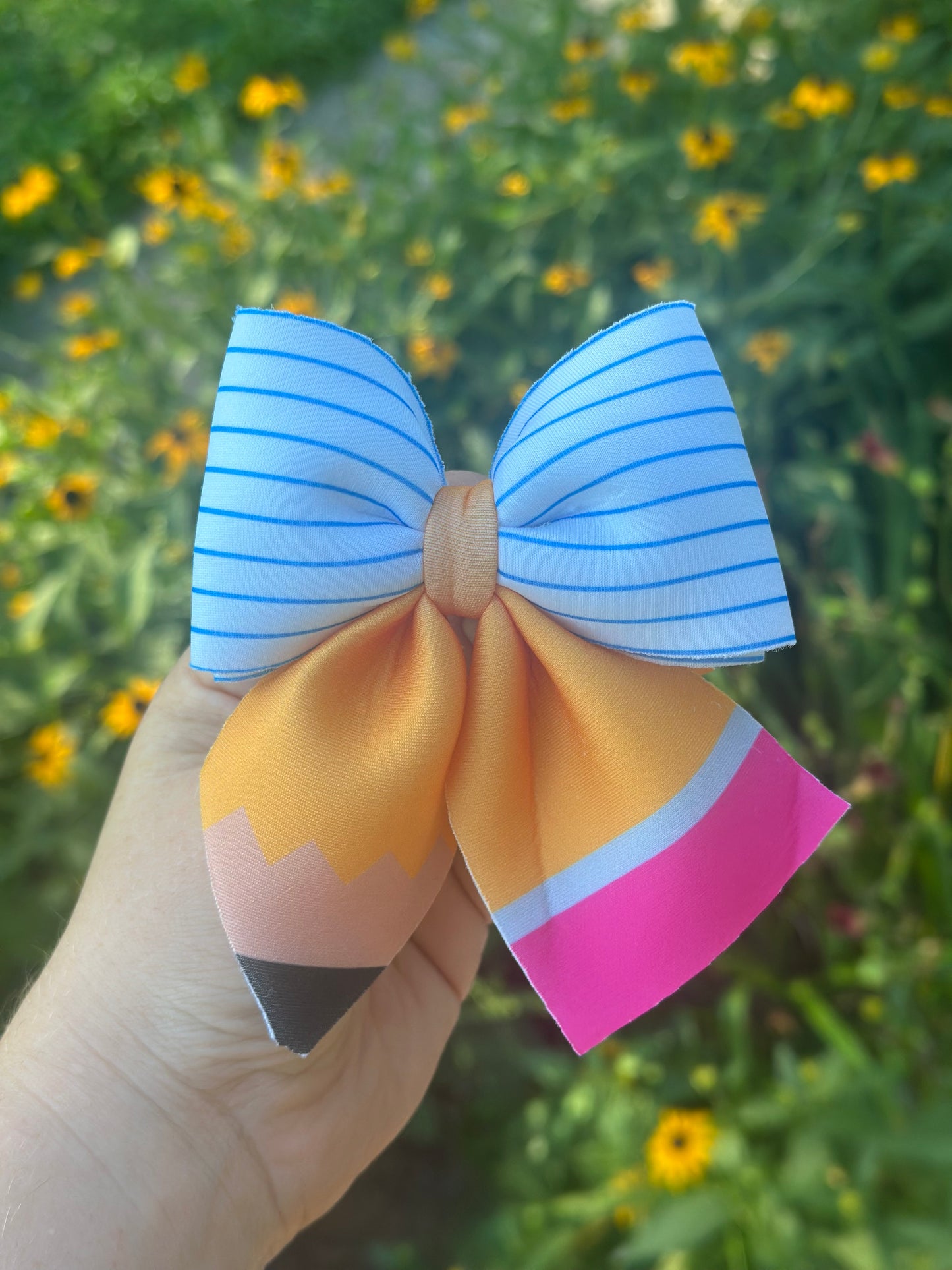 Back To School Bow